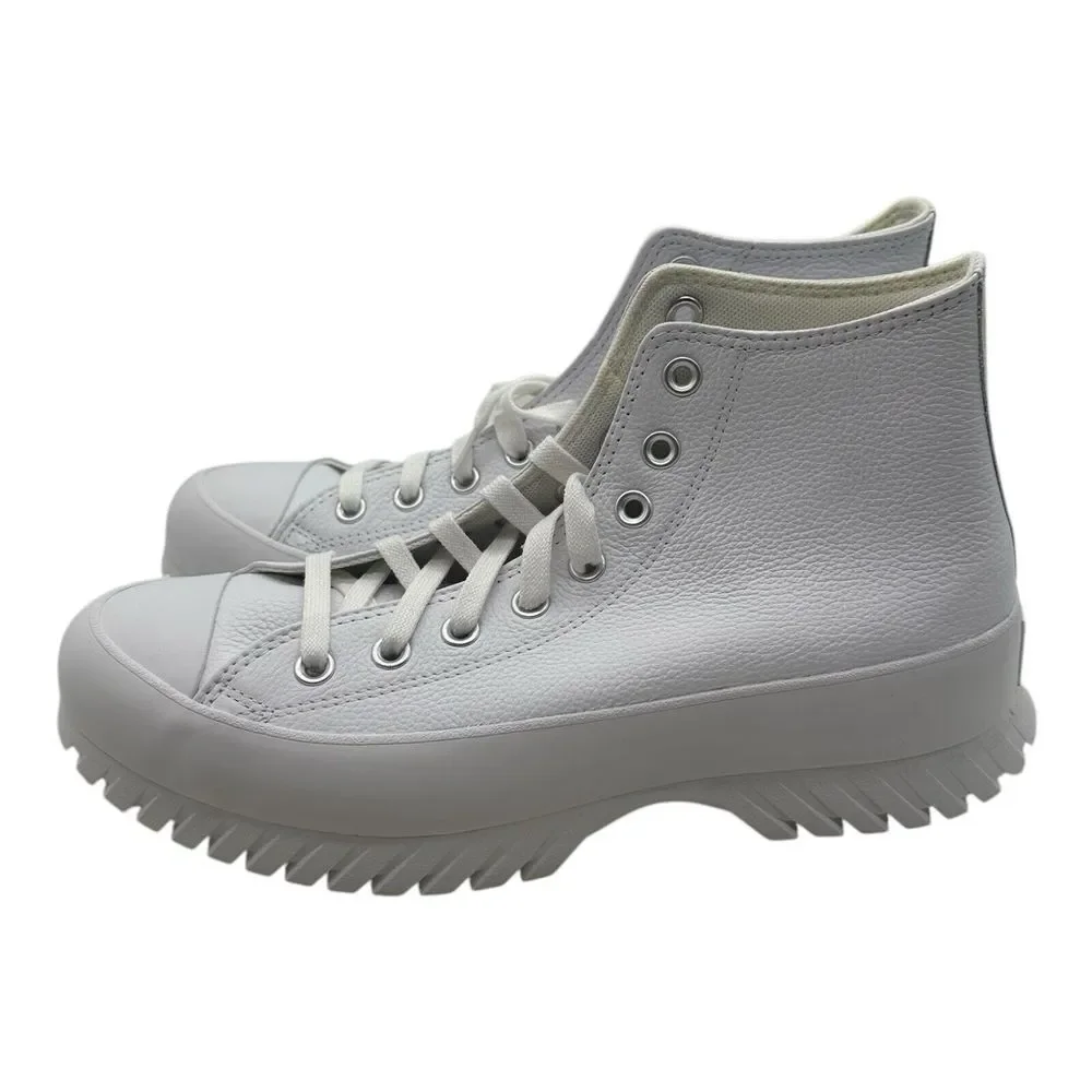 Converse Chuck Taylor All Star Lugged 2.0‎ Hi Sneaker Womens 10.5 Mens 8.5 White